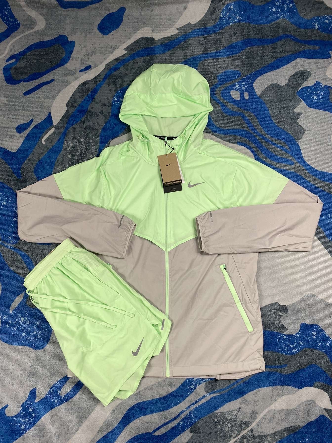 Mint Nike UV Windbreaker Set